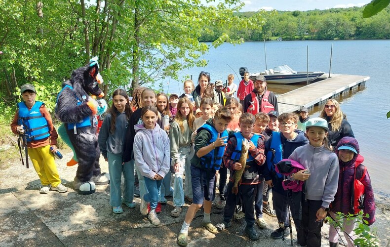 Activité de Pêche en herbe